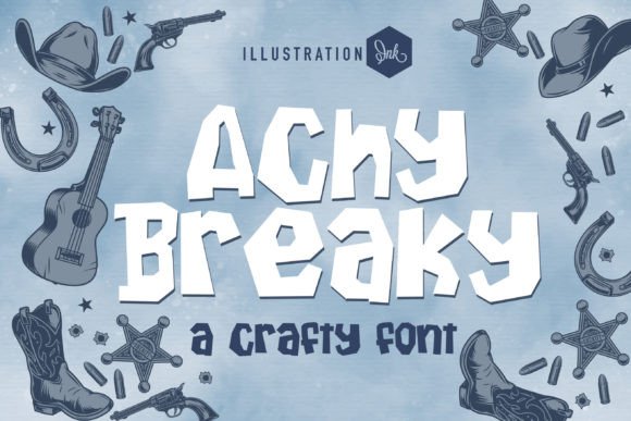 Achy Breaky Font Review