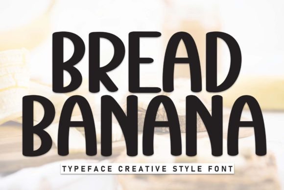 Bread Banana Font for Web Design