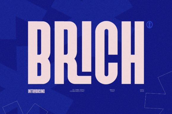 Brich: A Modern Sans Serif for Web Design