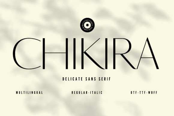 Chikira: A Font That Elevates Your Brand