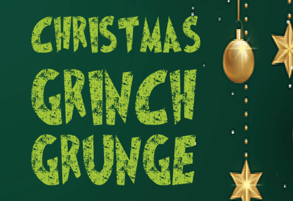 Christmas Grinch Grunge Review