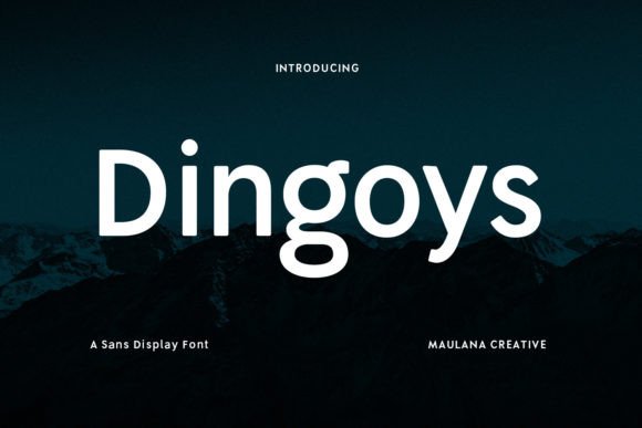 Dingoys Font: Fun & Professional