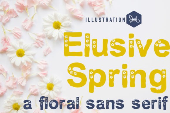 Elusive Spring: A Font for Elegant Campaigns