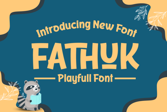 Fathuk Font: Playful Typography for Web Design