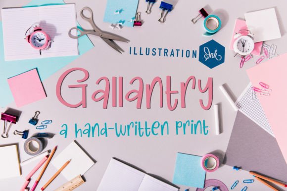 Gallantry: A Whimsical Script Font