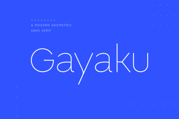 Gayaku: A Font for Business Clarity