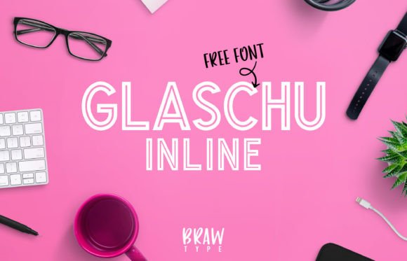 Glaschu Inline: A Bold Font for Branding