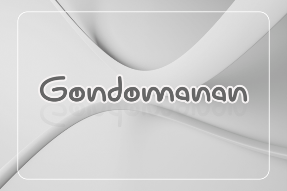 Gondomanan Font: Playful & Stylish