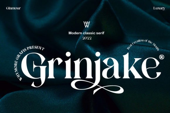 Grinjake: A Serif Font for Bold Campaigns