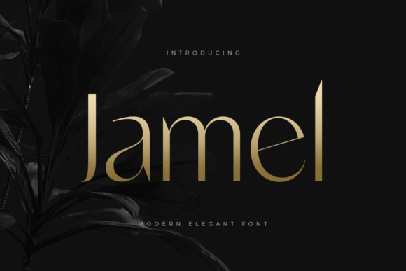 Jamel: A Font for Elegant Business Design