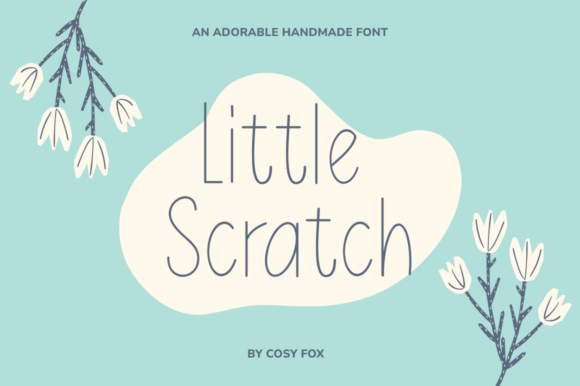 Little Scratch: A Bold, Handcrafted Font