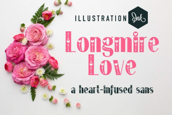 Longmire Love: A Romantic Font for Creative Projects