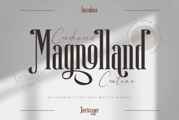Magnolland: A Font for Business Elegance