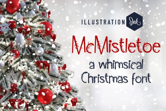 McMistletoe Font for Creative Projects