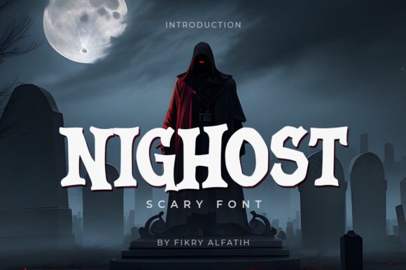 Nighost: A Halloween-Ready Font