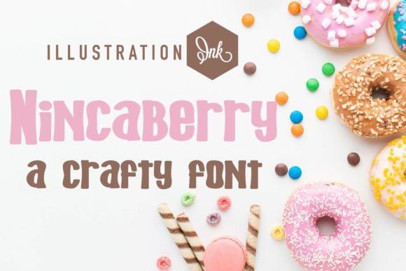 Nincaberry: A Whimsical Font for Creative Campaigns