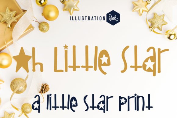 Oh Little Star: A Delightful Display Font