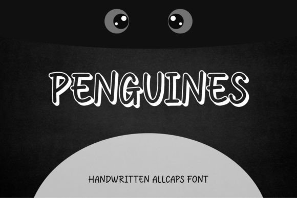 Penguines: A Handwritten Font for Editorial Design