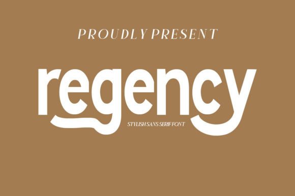 Regency Font: Modern Typography for Marketers