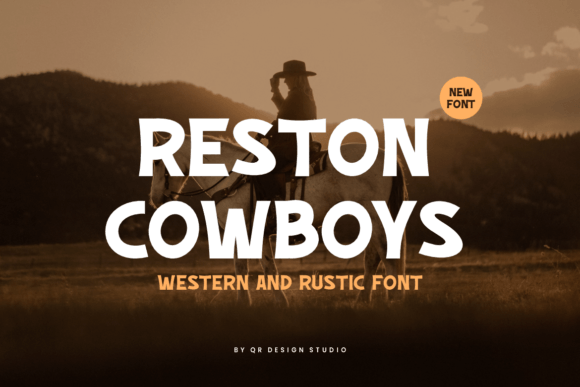 Reston Cowboys Font Review