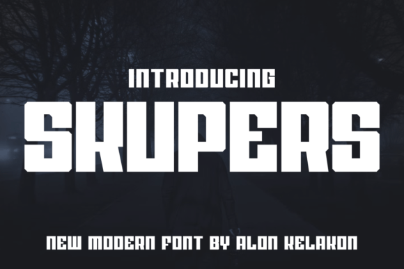 Skupers: A Stylish Sans Serif Font