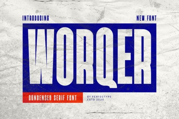 Worqer: A Font for Clear Campaigns
