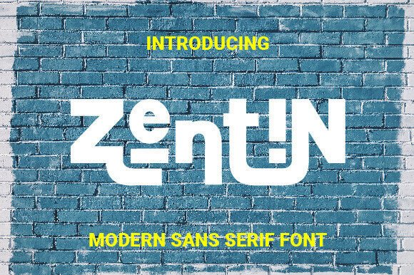Zentin: A Professional Font for Your Brand