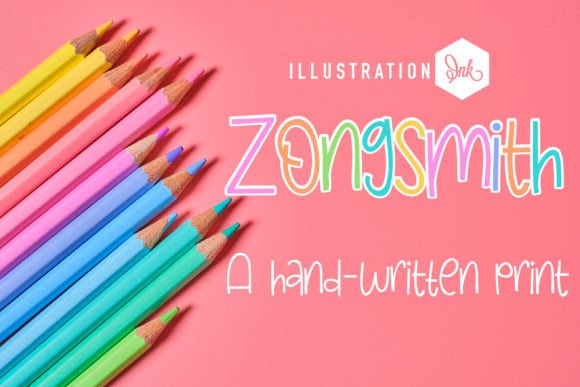 Zongsmith: A Whimsical Font for Digital Marketing
